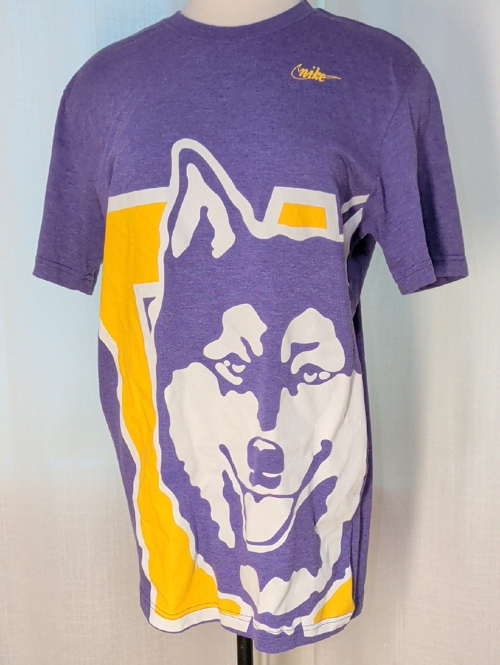 Nike Purple, Gold & White Huskies Tee